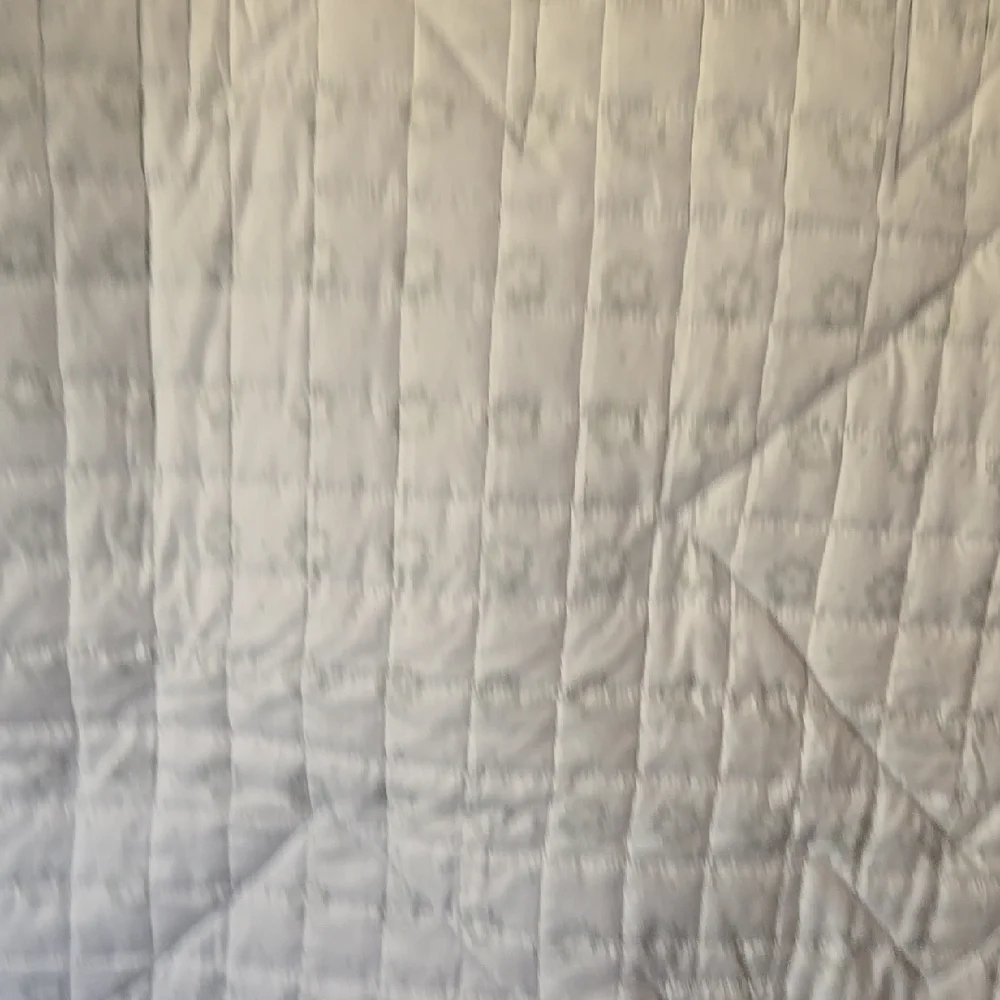 Purple and Gray Geometric Quilt Bedding